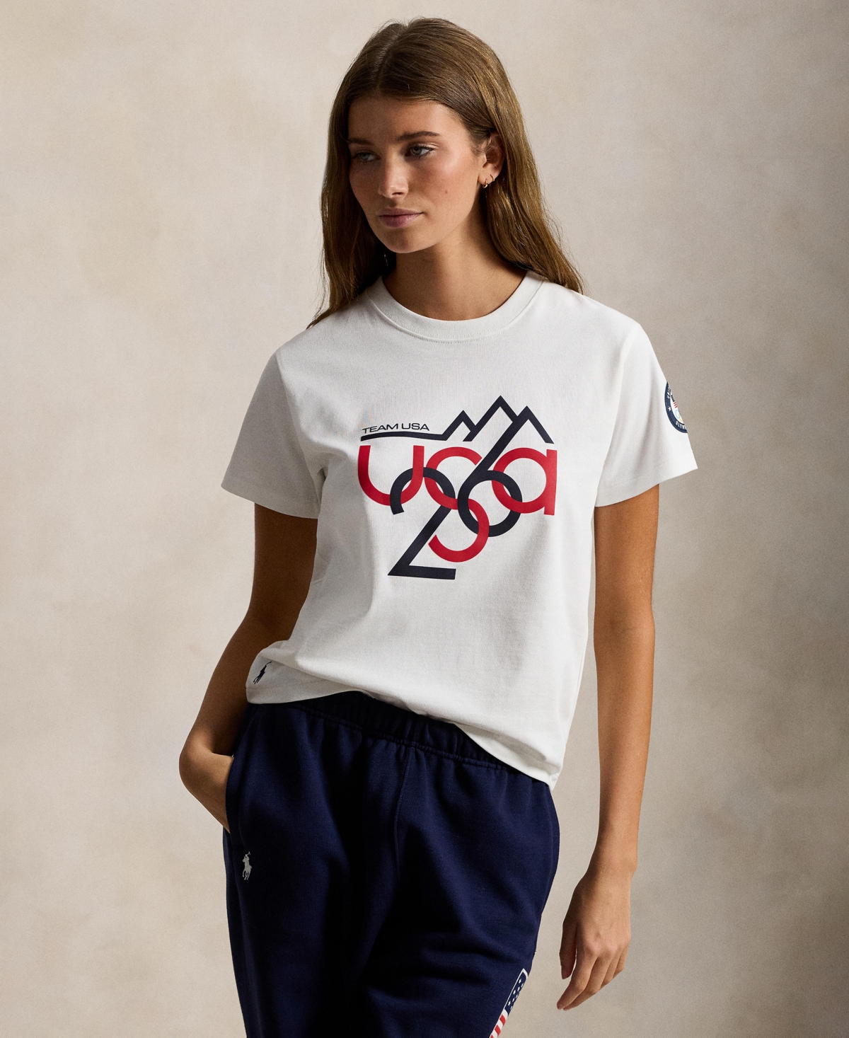 Polo Ralph Lauren Women's Team Usa Graphic T-Shirt