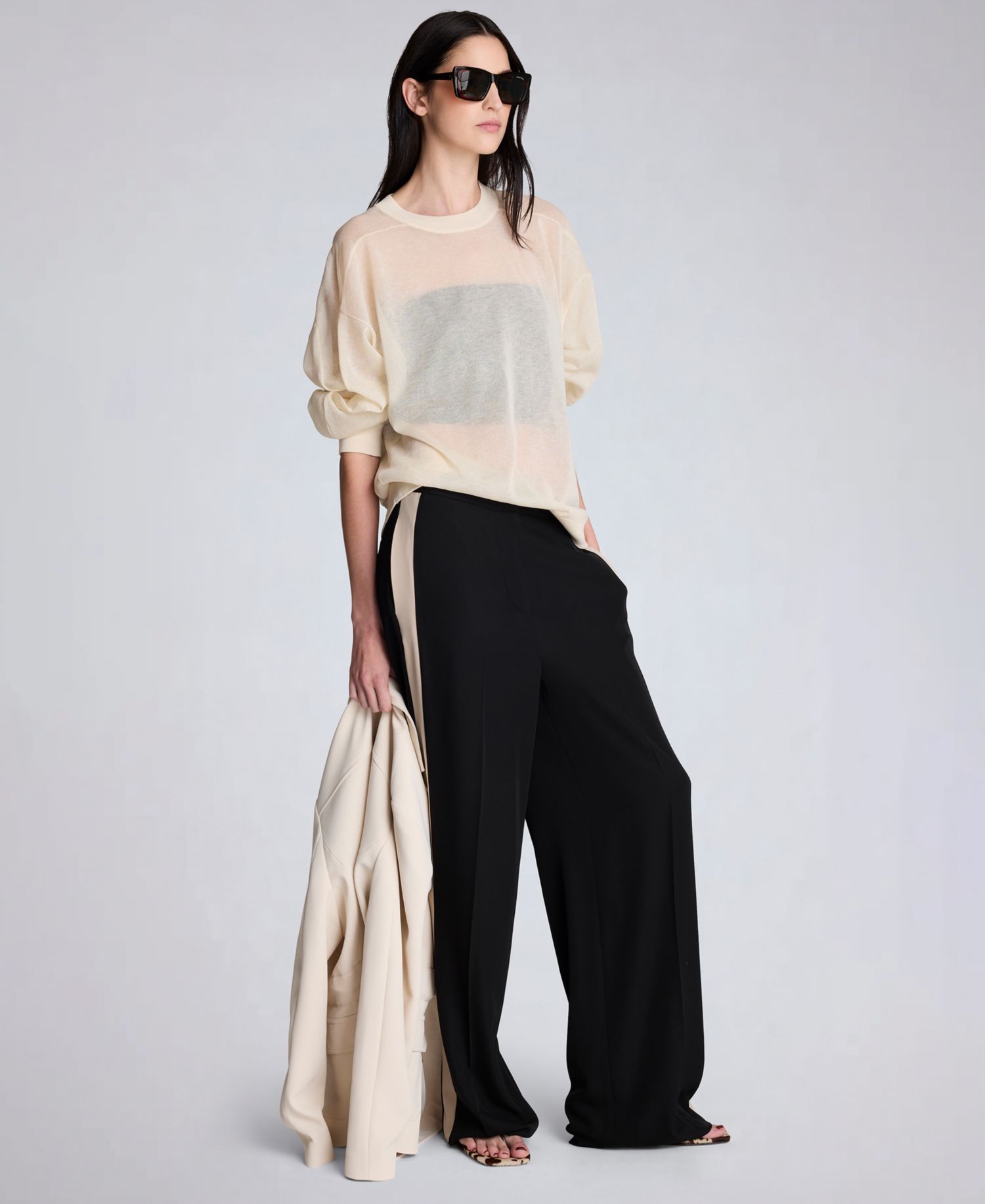 Women's High Rise Side Stripe Pants