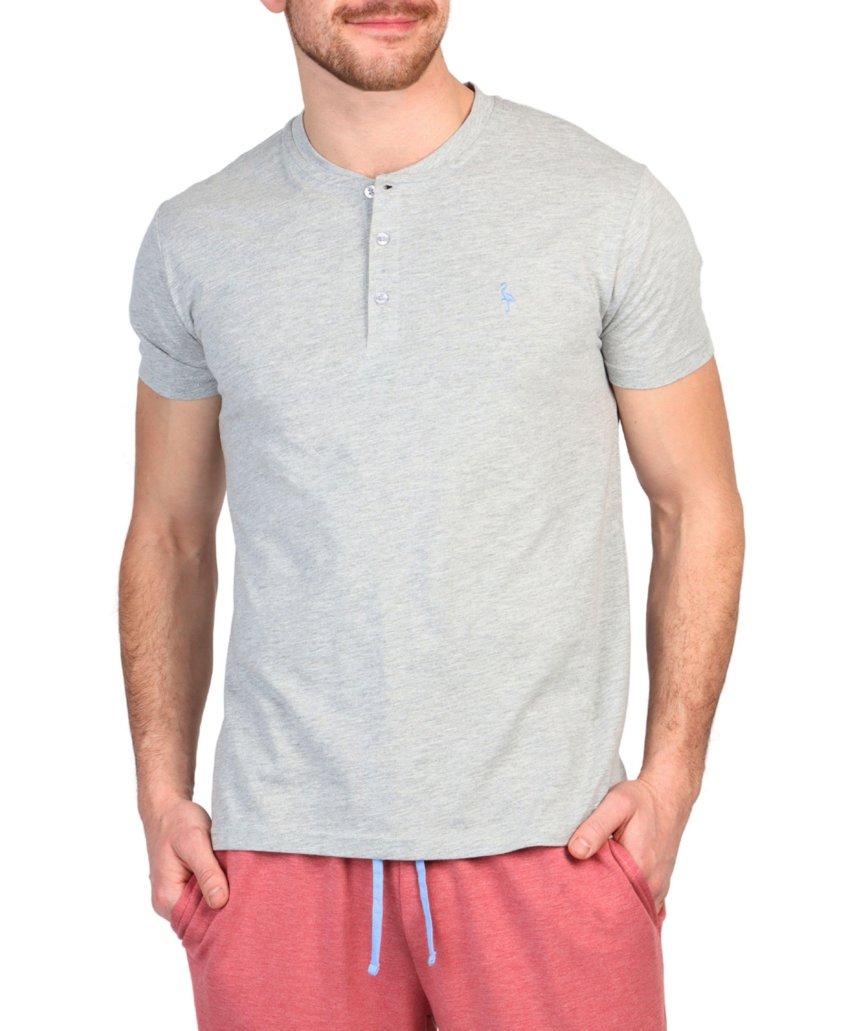 Tailorbyrd Men's the Jersey Crew Neck Henley