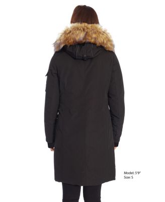 Women's Laurentian | Long Parka Winter With Faux Fur Hood