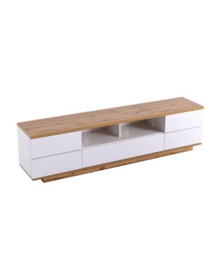 Streamdale 80" TV Stand with Multi-Functional Storage