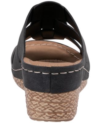 Women's Monte Embellished Wedge Sandals