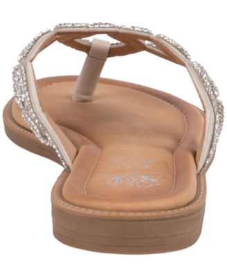 Women's Vania Chain Link Thong Flat Sandals