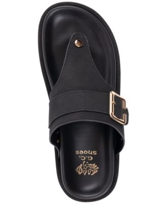 Women's Serene Buckle Thong Footbed Sandals