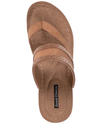 Women's Brazen Embellished Wedge Sandals