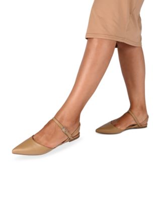 Women's Martine Strappy Pointed Toe Flats