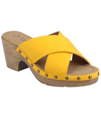 Women's Silvana Studded Stacked Heel Sandals