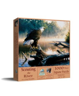Scouting the River 1000 piece Jigsaw Puzzle for Adults