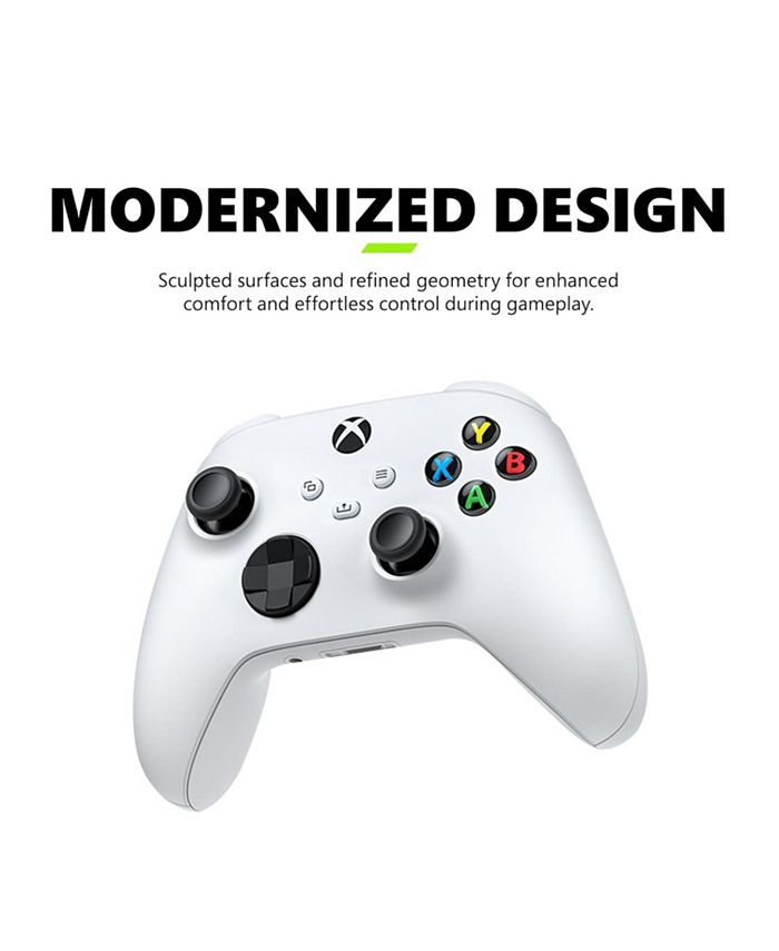 Xbox Wireless Controller for Xbox Series X|S, Xbox One, Windows PC, Android, and iOS - Robot White - White missing joystick ?️