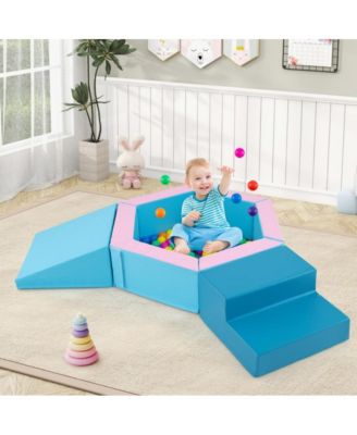 3 Piece Baby Foam Climbing Set with 100 Ocean Balls