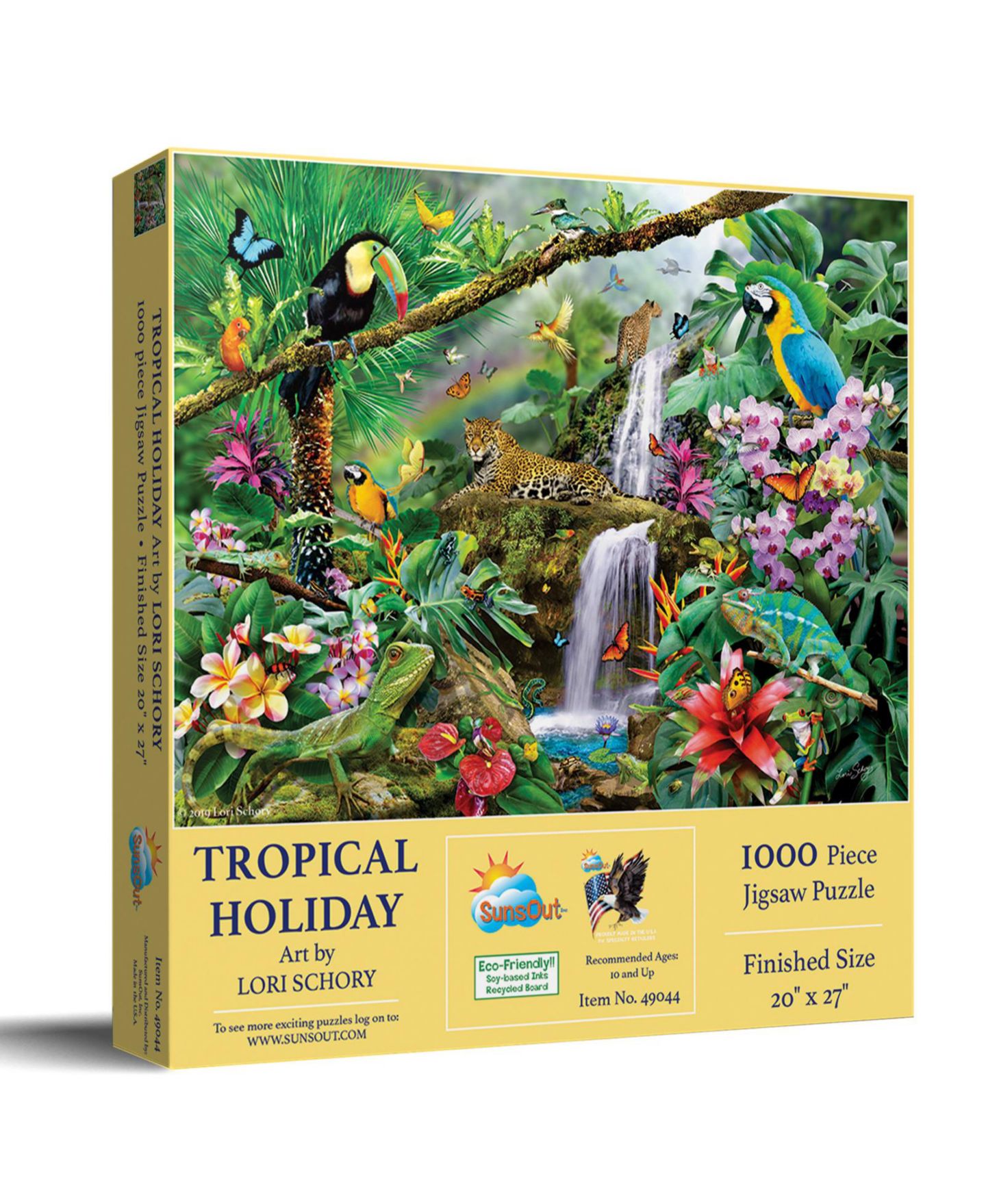 Детский пазл SunsOut Tropical Holiday 1000-Piece Interlocking Jigsaw Puzzle, от 15 лет — фото 1