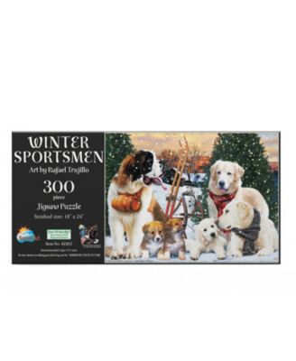 Winter Sportsmen 300 piece Jigsaw Puzzle for Adults