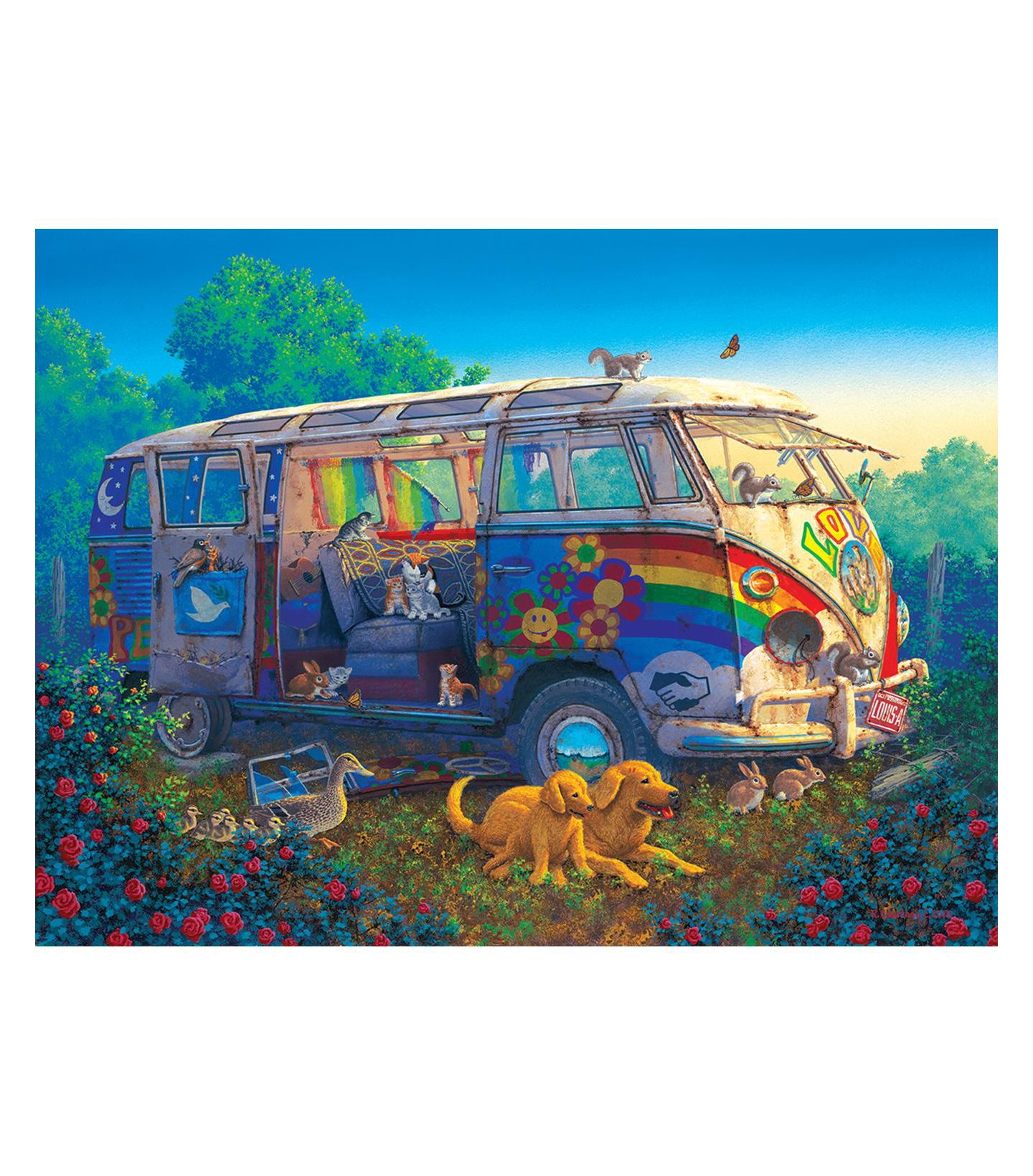Пазл SunsOut What a Wonderful World it is 1000 piece Jigsaw Puzzle for Adults — фото 4
