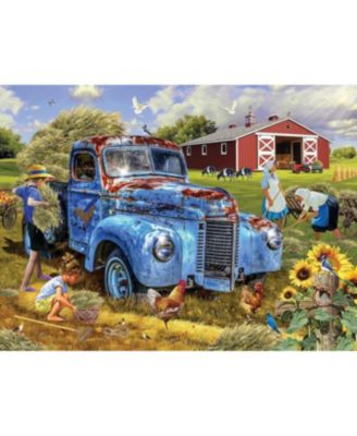 Hay Harvestng 500 piece Jigsaw Puzzle for Adults