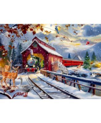 Winter Creek 1000 piece Jigsaw Puzzle for Adults Christmas