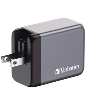 32202 100 Watts 4-Port GaN Wall Charger - Black/Gray