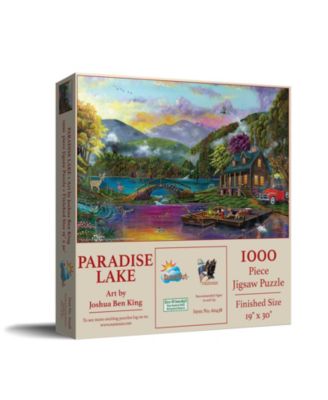 Paradise Lake 1000 piece Jigsaw Puzzle for Adults