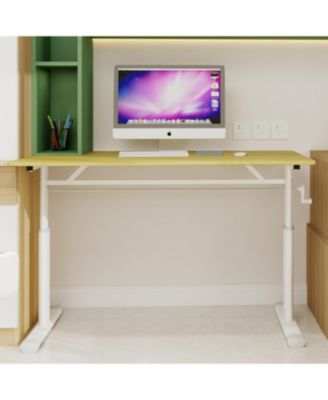 Adjustable Height Study Desk - Kids & Adults, Compact Design