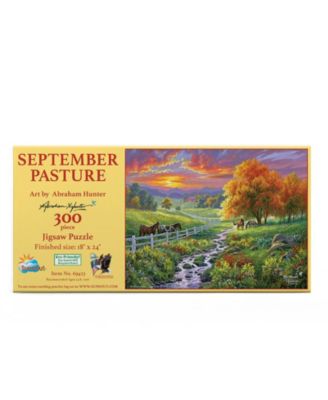 September Pasture 300 piece Jigsaw Puzzle for Adults
