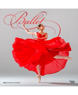Ballet | 2026 12 x 24 Inch (Hanging) Monthly Square Wall Calendar