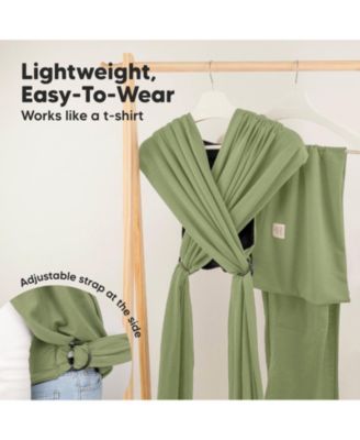 D-Lite Baby Wrap Carrier, Adjustable Baby Carrier, Baby Sling, Newborn, Infant, Toddler 7-44lbs