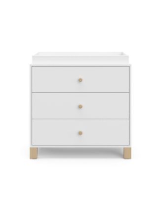 California 3 Drawer Chest With Topper with Driftwood