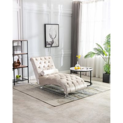 Streamdale Leisure Concubine Sofa With Acrylic Feet