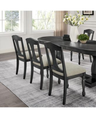 Mid-Century Modern Upholstered Dining Chairs (Set of 2) for Kitchen, Living Room