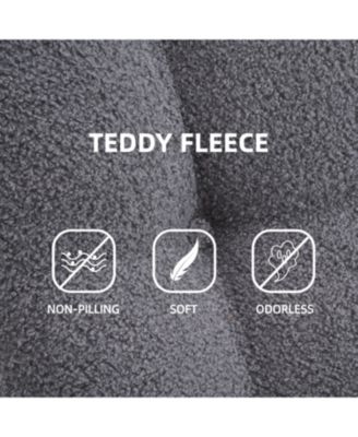 Dark Gray Rocking Chair with Footrest