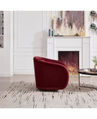 Velvet Swivel Accent Chair