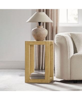 + 2-Piece Set + Wood + Modern 2-Tier Design + Coffee Table