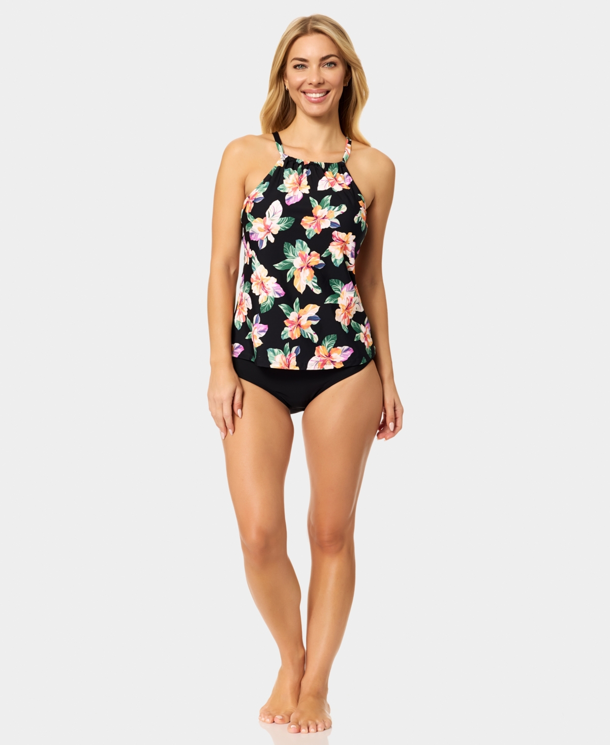 Island Escape Women's Cali Underwire Tankini Top