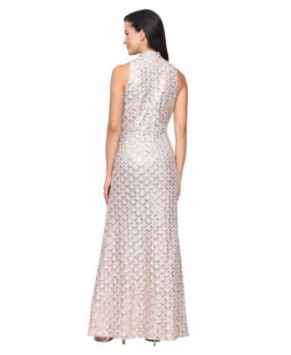 Petite Sleeveless Ball Gown