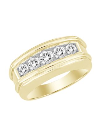Men's Diamond Ring (1 ct. t.w.) in 10k Yellow Gold
