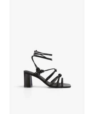 Braid Cord Heel Sandal