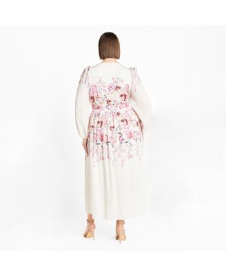 Plus Size Keyla Print Maxi Dress