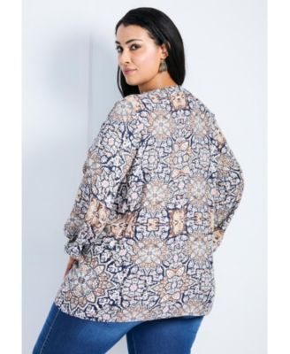 Women's Plus Size Celia Pintuck Blouse