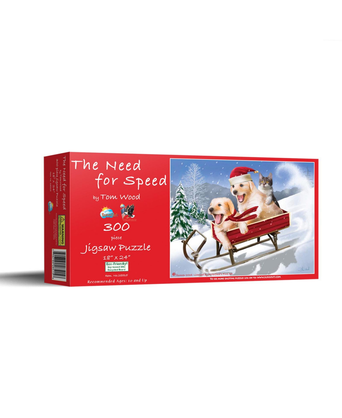 SunsOut The Need For Speed 300 piece Jigsaw Puzzle for Adults