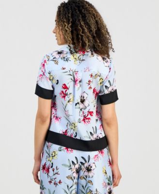 Petite Colorblocked Shirt