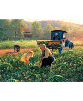 Watermelon Patch 1000 piece Jigsaw Puzzle for Adults