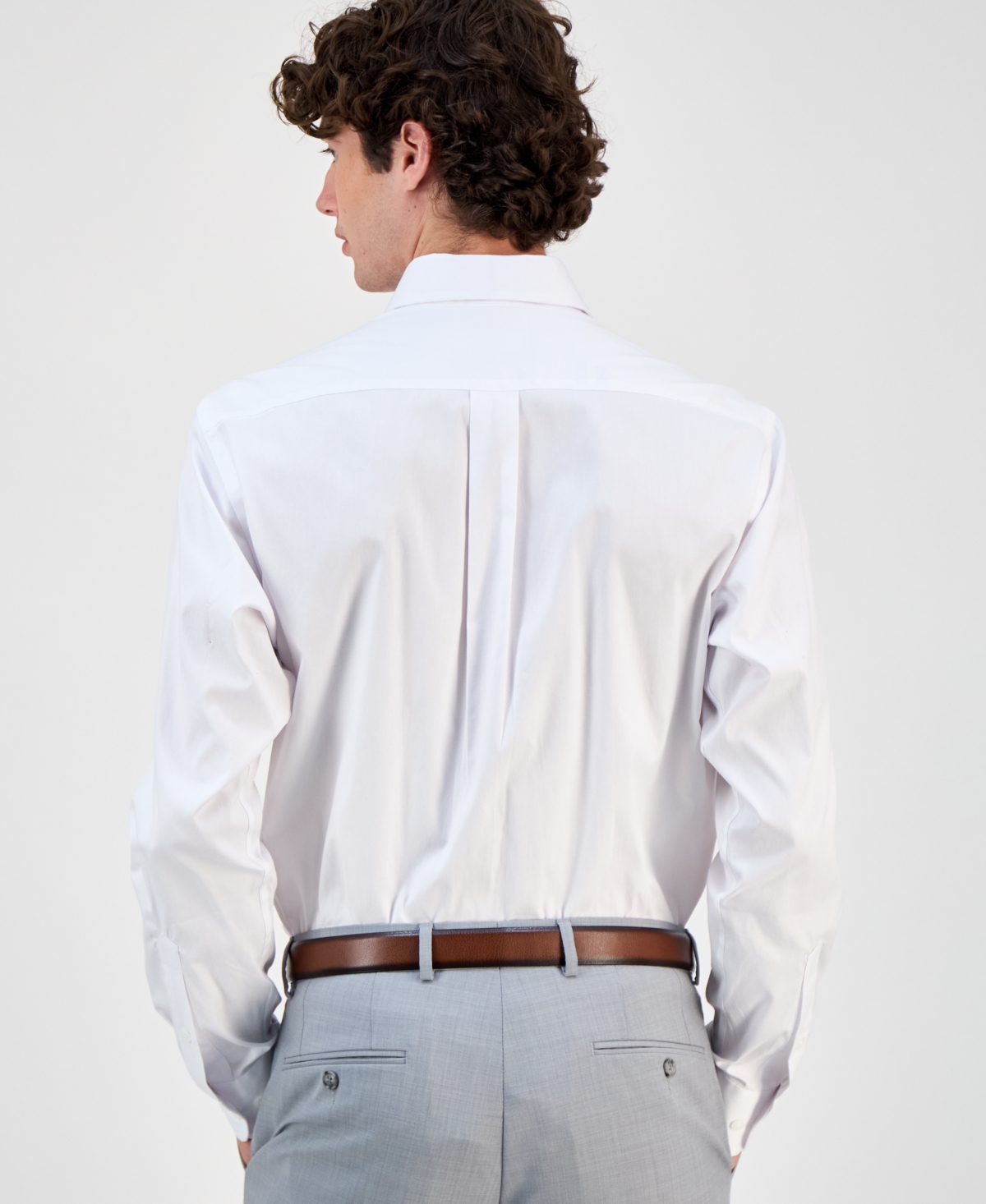 Club Room Men's Regular Fit Pinpoint Dress Shirt, Created for Macy's