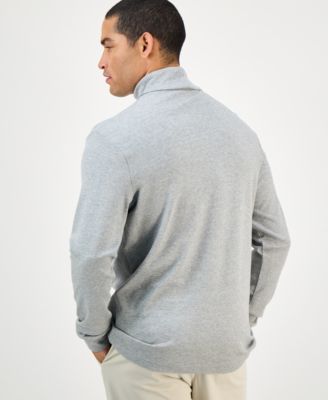 Men's Solid Turtleneck Shirt, Created for Macy's