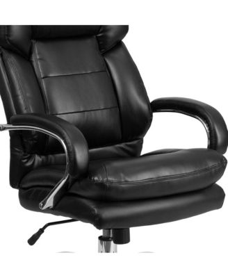 24/7 500 lb. Big & Tall Executive Swivel Ergonomic Office Chair with Loop Arms