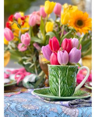 Cabbage Mugs, Set of 4