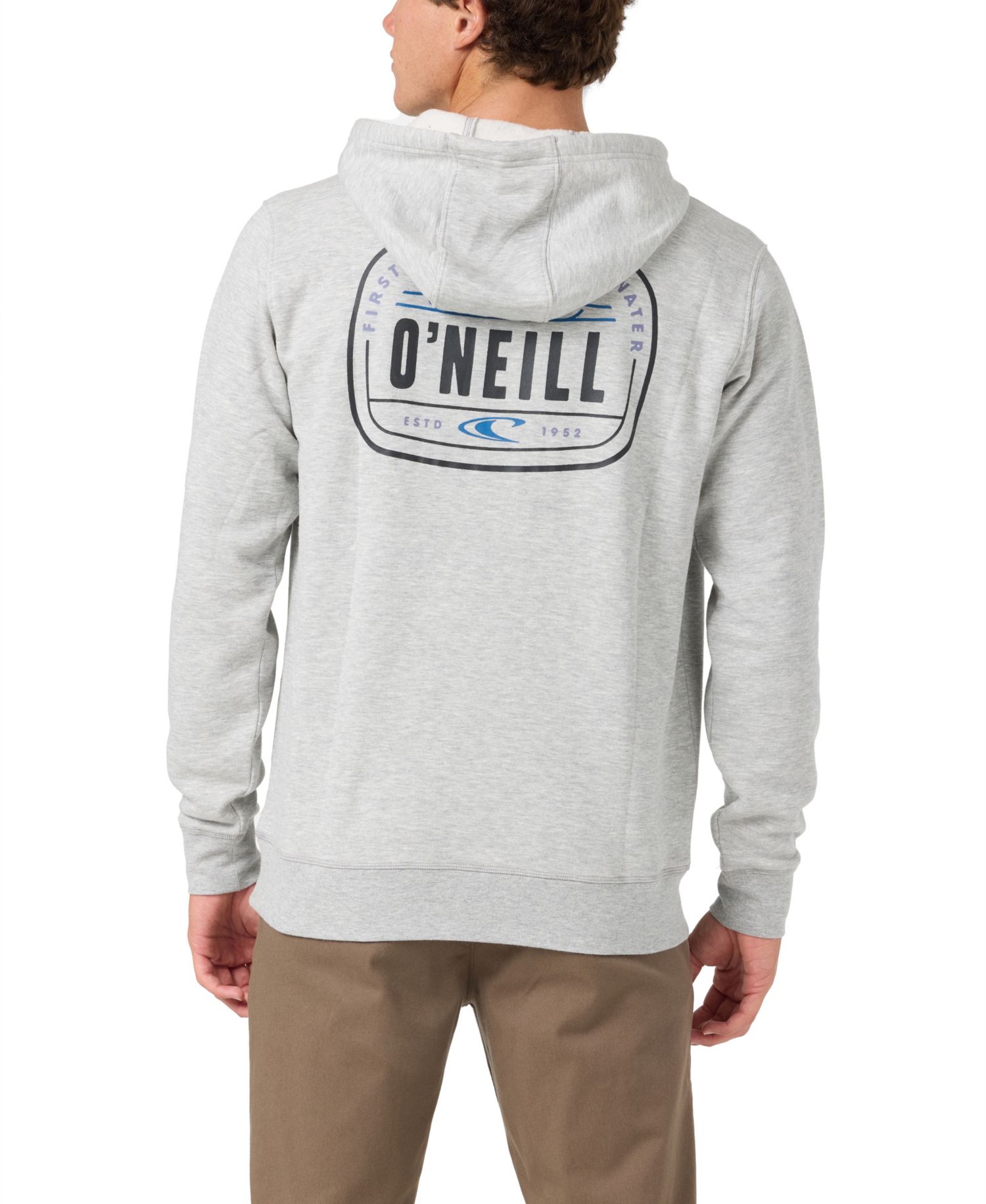 Men's Glassy Days Print Long-Sleeve Graphic Hoodie