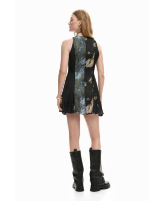 Women's Flared dress with flowers