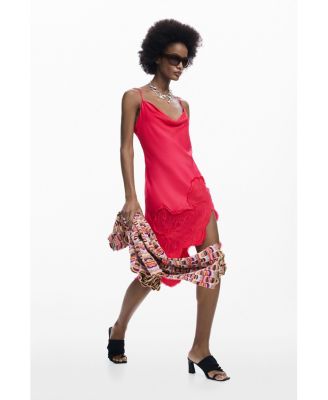 Women's Asymmetric slip dress