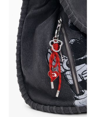 Women's Medium denim backpack Mickey Mouse