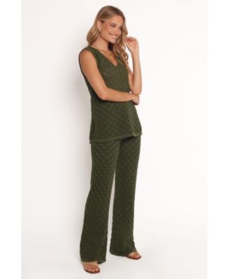 Women's Fefe Textured Knit Pants