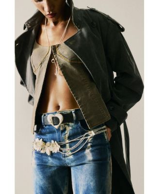 Women's Leather Belt Heart